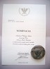 Nominacja przyznająca medal Akademii Polskiego Sukcesu prof. A. Czyżewskiemu