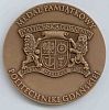 Medal pamiątkowy Politechniki Gdańskiej dla prof. Czyżewskiego