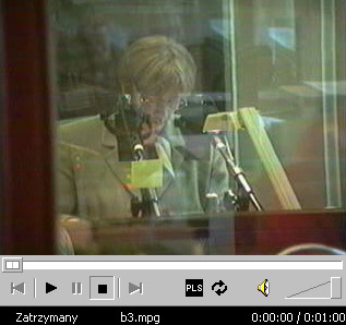 Kliknij aby obejrze� prezentacj� Bloku 3 studio A w Polskim Radiu Warszawa [11,8MB]